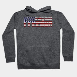 Living Sweet Freedom - USA flag Hoodie